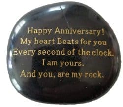Gifts For Girlfriend - Engraved Rock