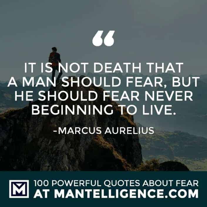 fear quotes #50 - It is not death that a man should fear, but he should fear never beginning to live.