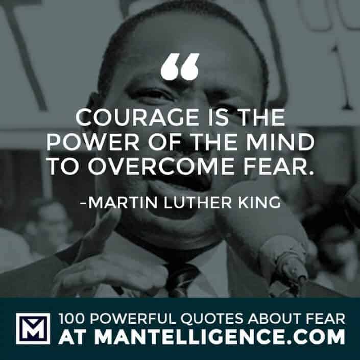 fear quotes #81 - Courage is the power of the mind to overcome fear.