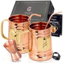 mule copper mugs
